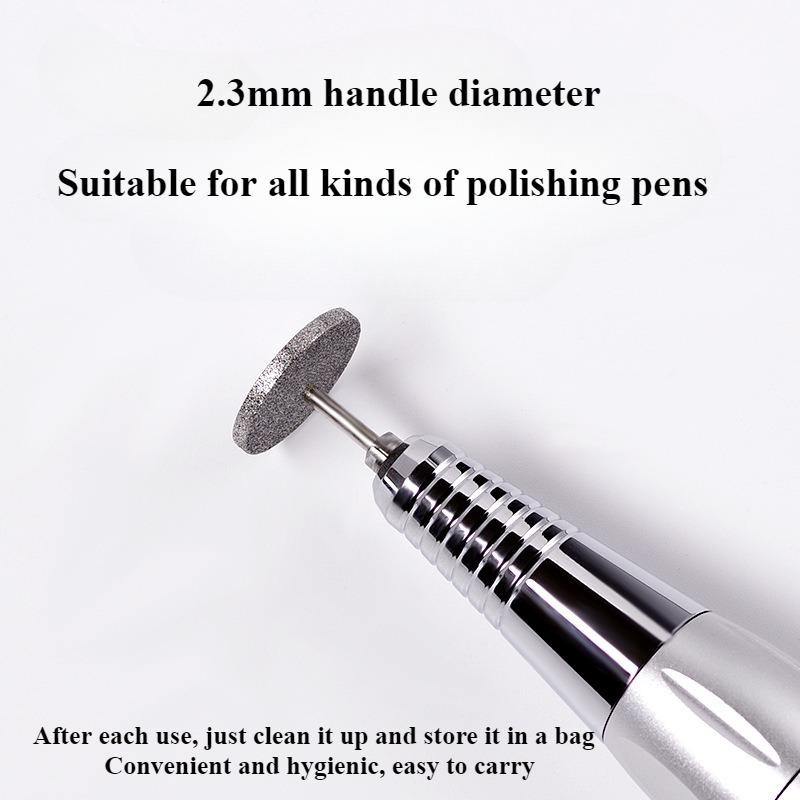 Nail Diamond Metal Drill Bits Disc Bit Dead Skin Callus Electric Foot File Callus Remover Shaft for Nail Salon Grinding Head New