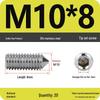 304 Stainless Steel Internal Hex Set Screw | Headless Grub Screw M2-M16