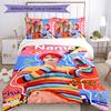 3pcs Custom Name TOP lands boy group Zhu Zhixin Bedding Set Duvet Cover Closure Includes 1 Duvet Cover & 2 Pillowcases for All Seasons Bedroom Decor