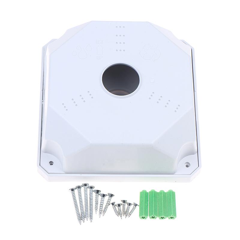 13*13*5cm Universal Security Camera Junction Box Mounting Bracket Plastic Rainproof Junction Box Mounting Bracket