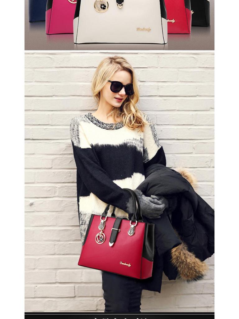 New Autumn/Winter Women's Large-Capacity Korean Style Fashion Handbag - Trendy Shoulder & Crossbody Bag