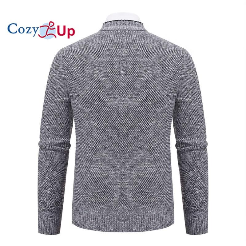 Cozy Up Cotton Cardigan genser for menn