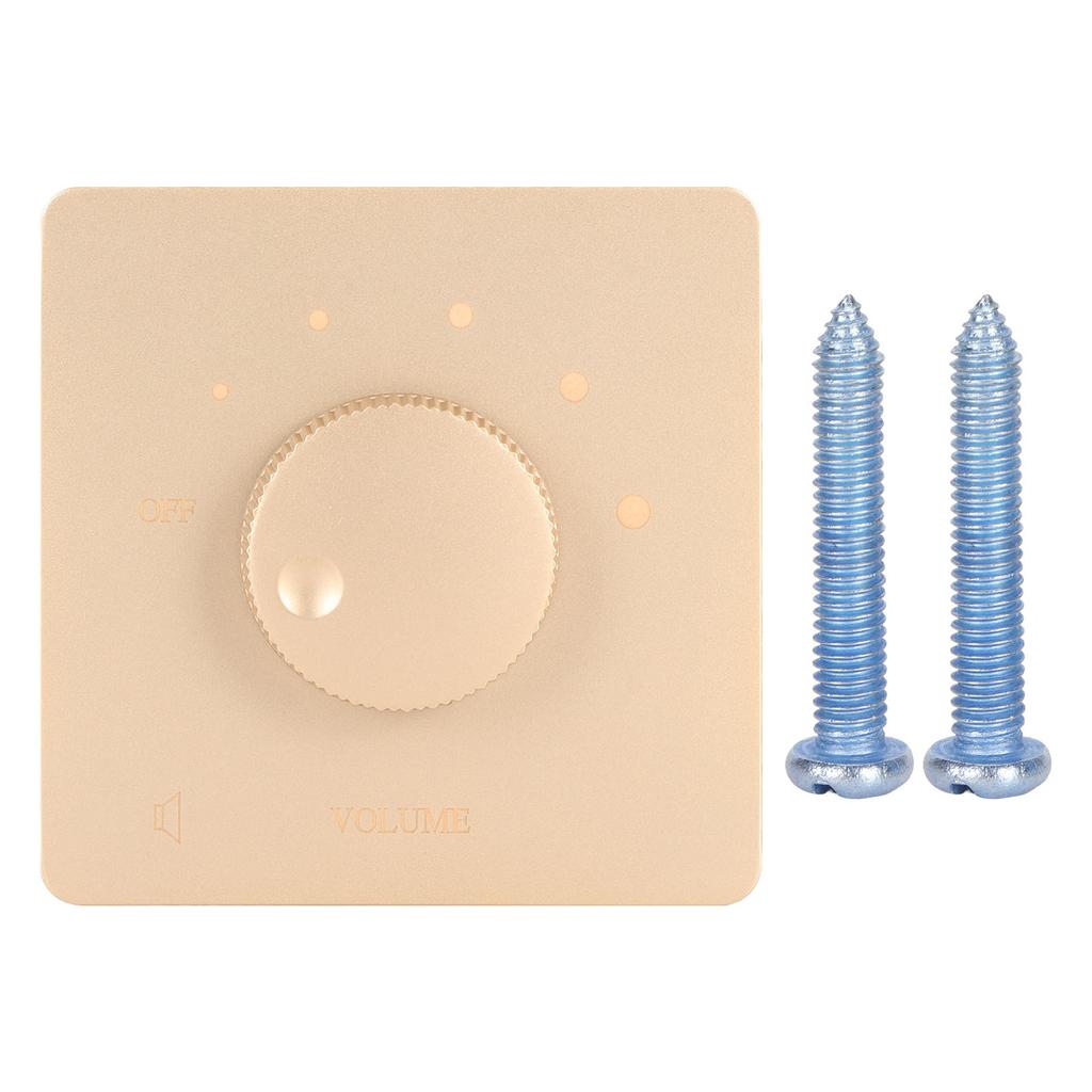 50  Volume Control 50W Volume Control Professional Safety 5 Gears Tuning Knob Volume Controller for Home Speakers