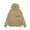 Unisex Fleece Hoodie With Flocked Letter Print Loose Fit Streetwear Winter Casual Sweatshirt