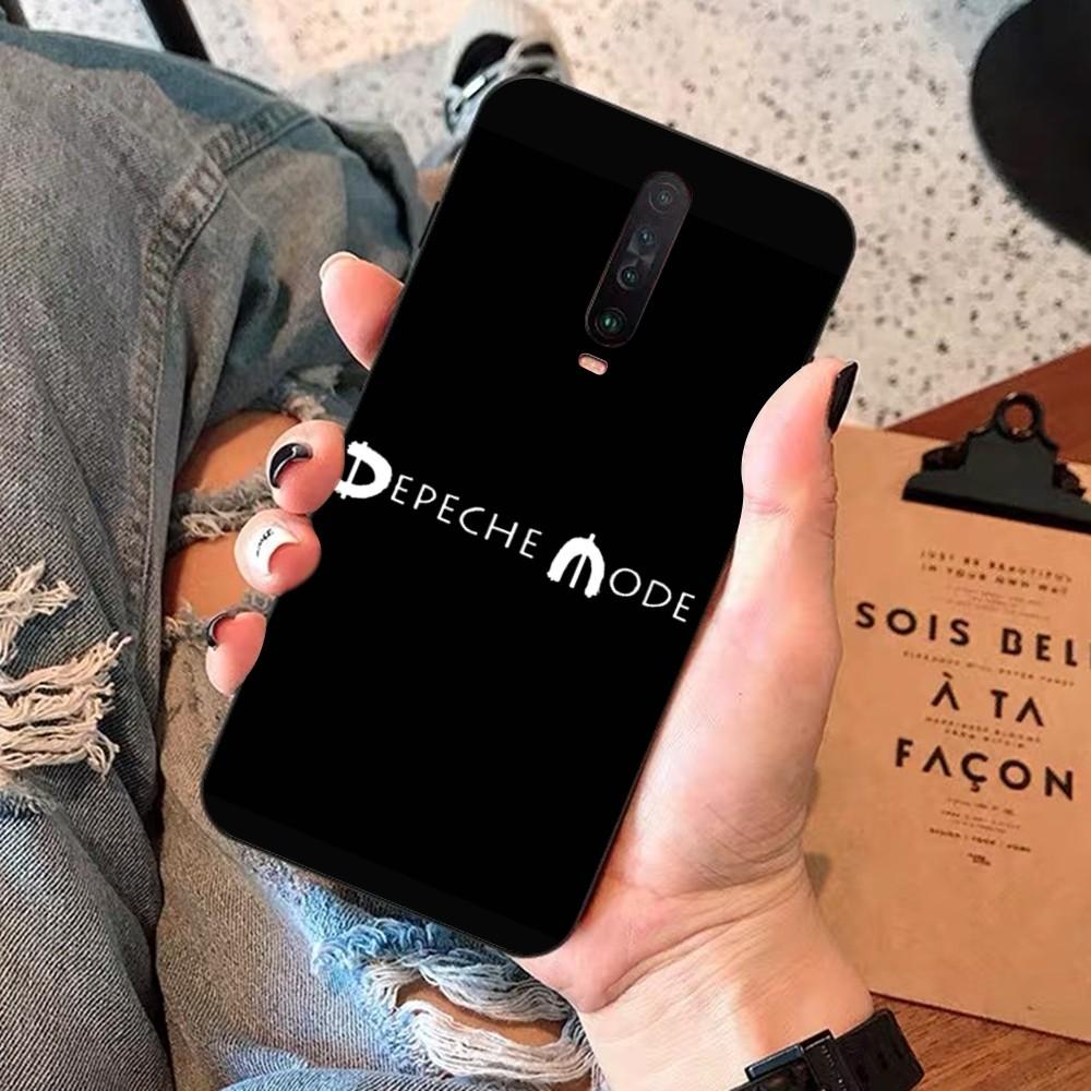 

Rock Band Depeches Modes Phone Case For Redmi 5 6 7 8 9 10 Plus Pro 6 7 8 9 A GO K20 K30 K40 Pro Plus F3 Fundas Redmi 8A