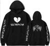 Trendy Rapper Fashion Fleece Hooded Long Sleeve Sweater Warm Jacket