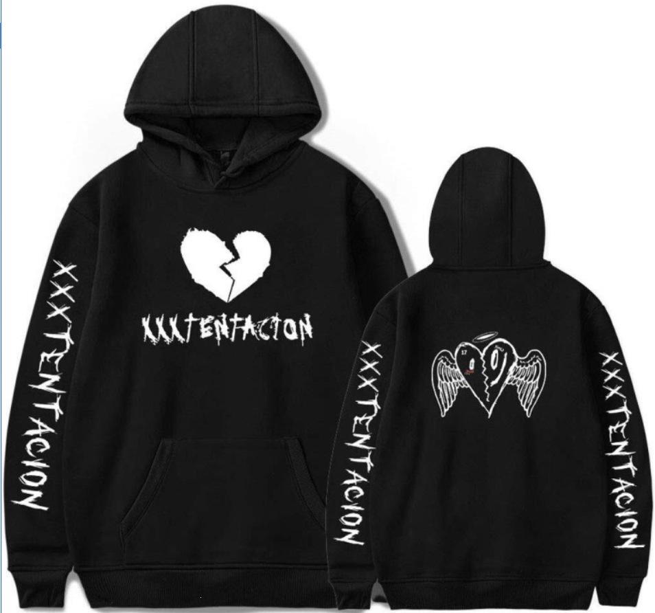 Trendy Rapper Fashion Fleece Hooded Long Sleeve Sweater Warm Jacket