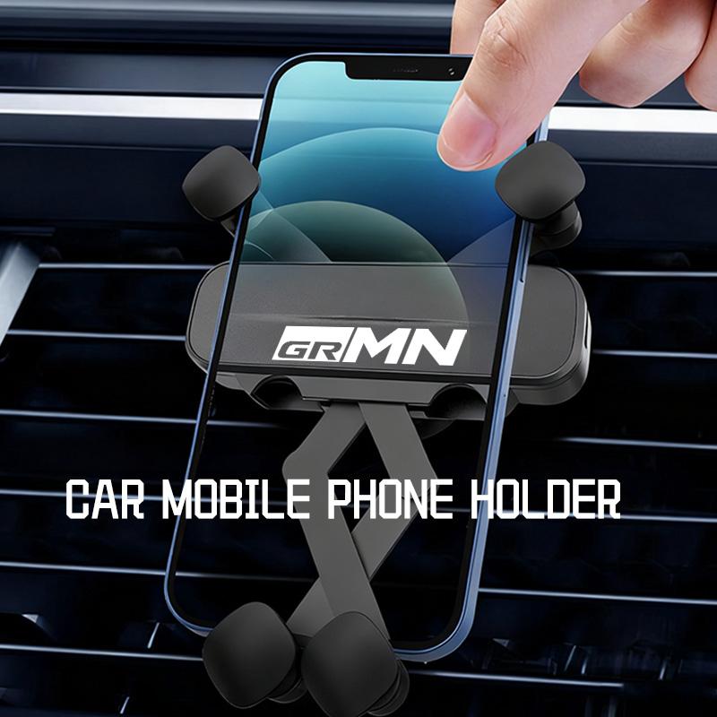 For S5 Car Phone Holder GPS Stand Air Outlet Mobile Phone Navigation Holder Gazoo Racing TRD Corolla Yaris Chr Auris Rav4 JH5