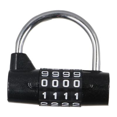 Zinc Zinc Zinc Alloy Security Padlock 4 Dial Digit Code Lock Heavy Duty Password Lock  Door