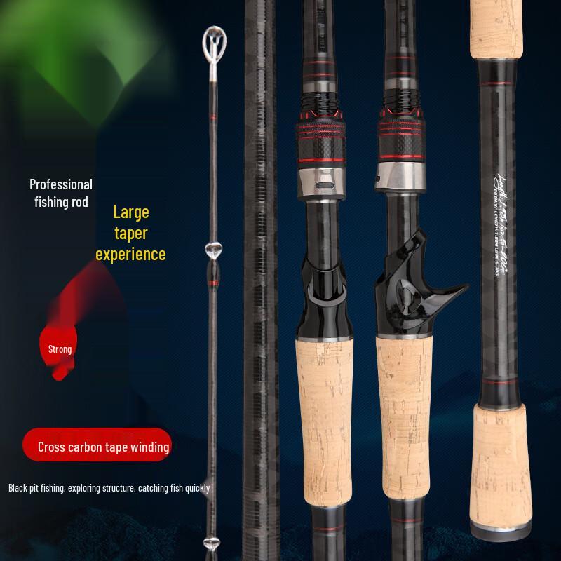 IOSN Bass & Carp Lure Fishing Rod