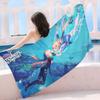 T-Tower Of Fantasy Cartoon Microfiber Blanket Quick Drying Beach Towels Oversized Printing Super Absorbent Pool Towel Blanket