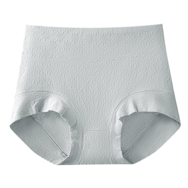 

Large Size Women s Spring and Autumn New Pure Cotton Anti Bacterial High Waist Belly Lift Hip Flat Angle Briefs XXXL світло-зелений колір