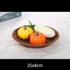 Neue Härte Rattan Weide Geflochtene Servierkörbe Handgeflochten Khaki Brot Obst Gemüse Korb mit Griff 10 Stile Pizza Tablett