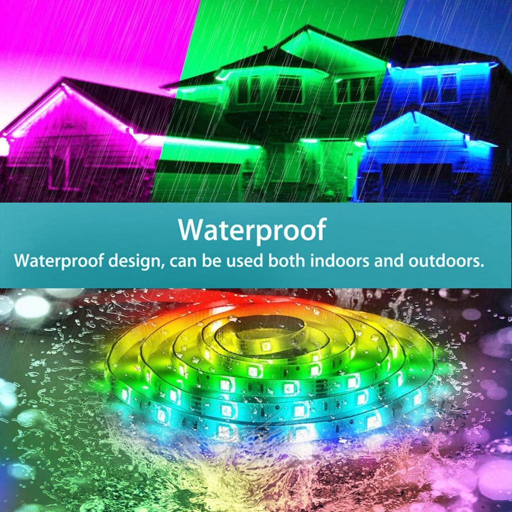 Led Light Strip Outdoor And Indoor 6.6 Feet 600 Smd 00 Led Light Colorful Light Strip Set