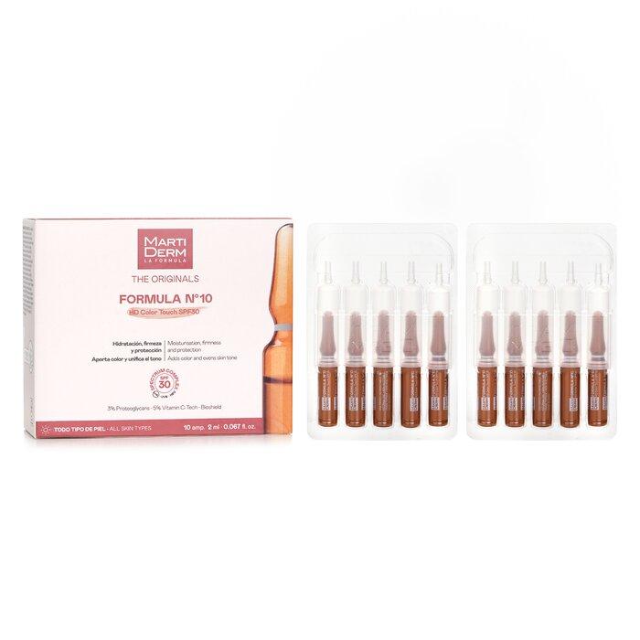 MARTIDERM The Originals Formula No. 10 HD Color Touch Ampoule SPF 30