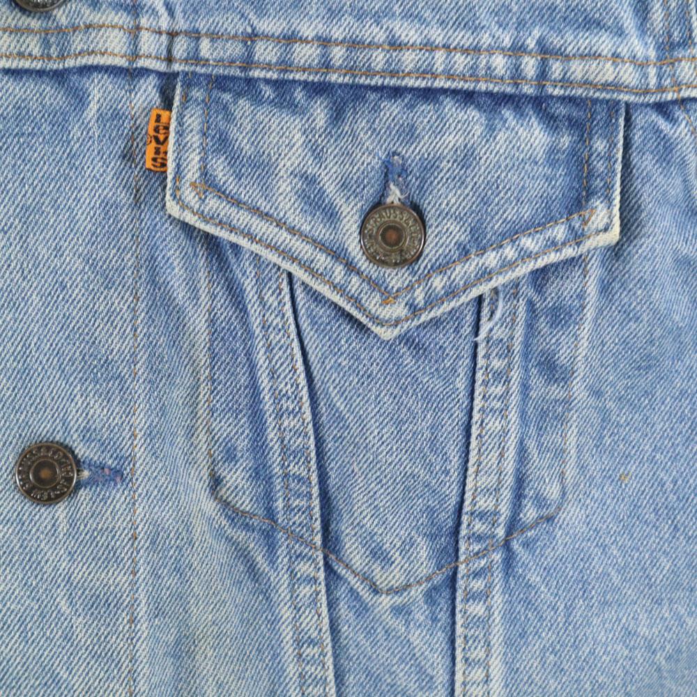 Levi's 80s 90s Made in Canada Old Denim Jacket L jeans Men's Used