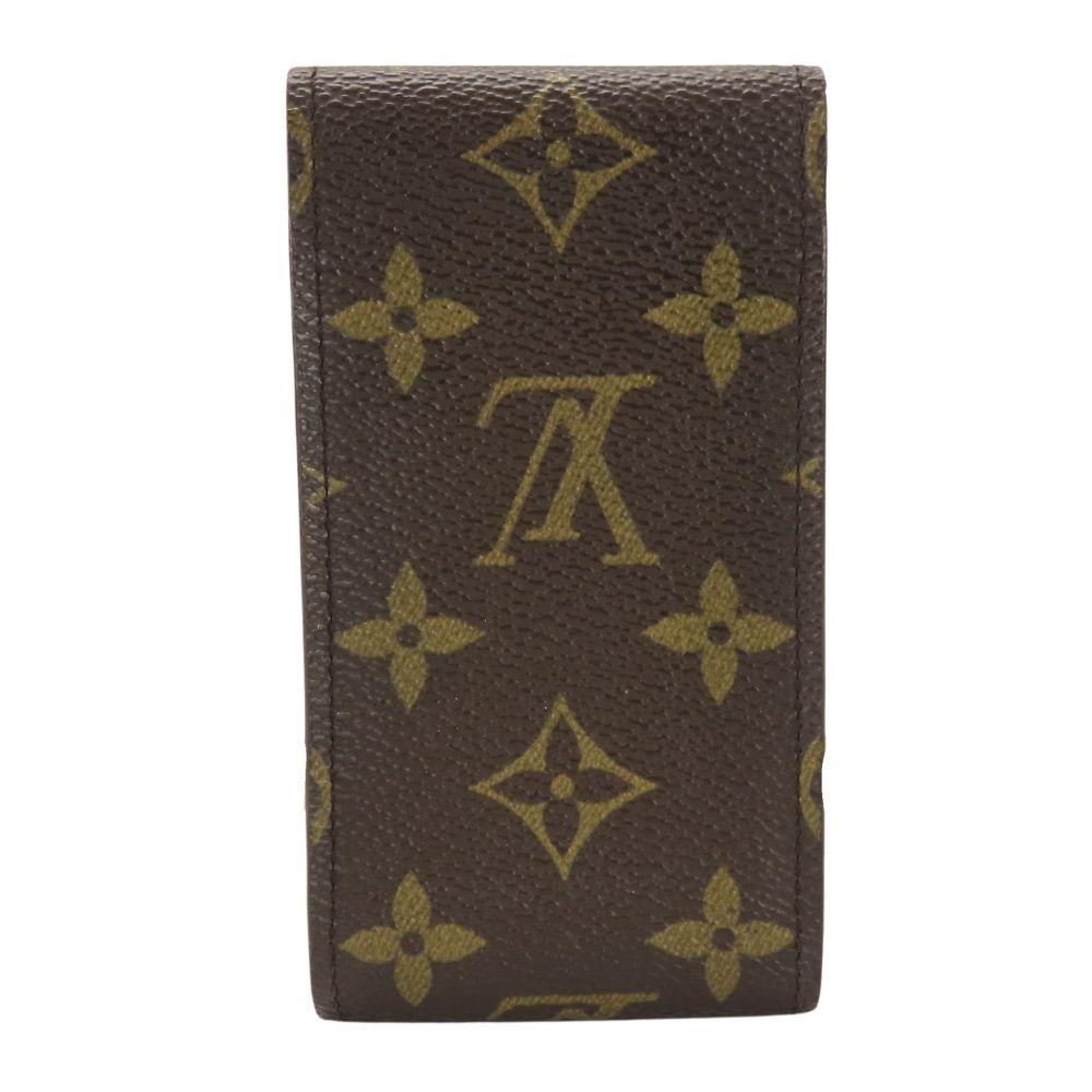 Used LOUIS VUITTON Cigarette Case Etui Cigarette M63024 Monogram Brown Accessory