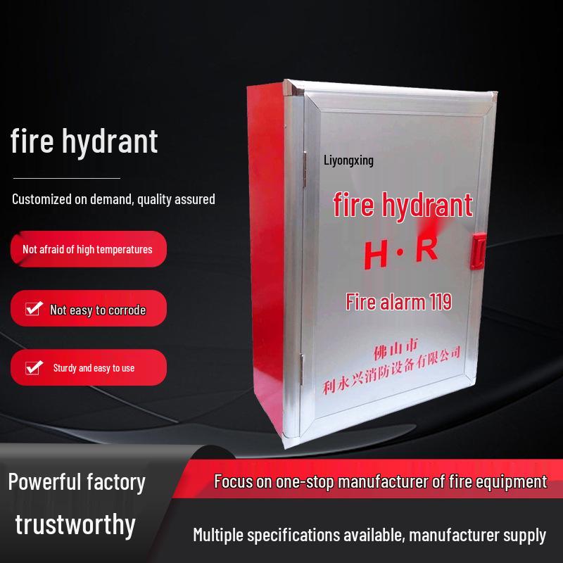 Lightweight Water Dragon Fire Hydrant Box with Lockable Door Frame