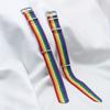 Chic Rainbow Bracelet  Unisex Gift-Ready for Men & Women  Casual Sensitive Skin Friendly No Plating
