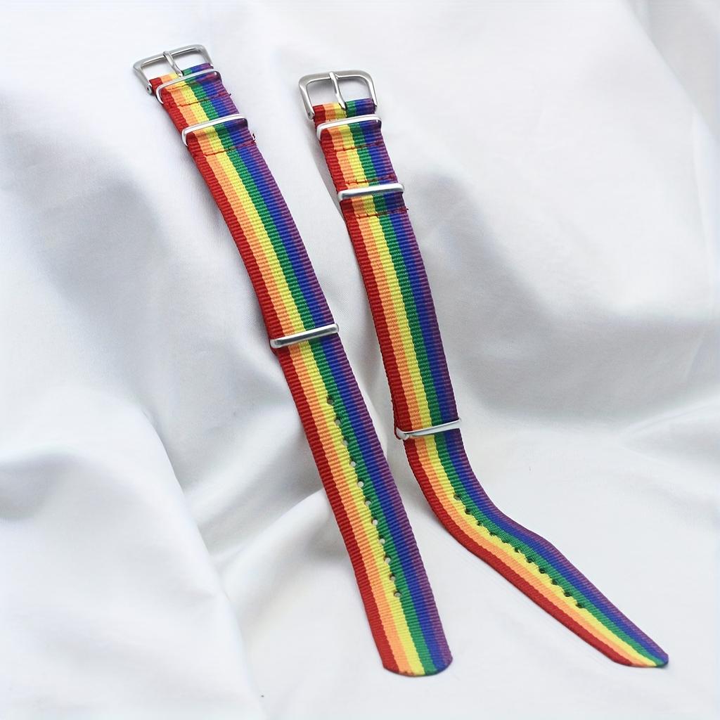 Chic Rainbow Bracelet  Unisex Gift-Ready for Men & Women  Casual Sensitive Skin Friendly No Plating