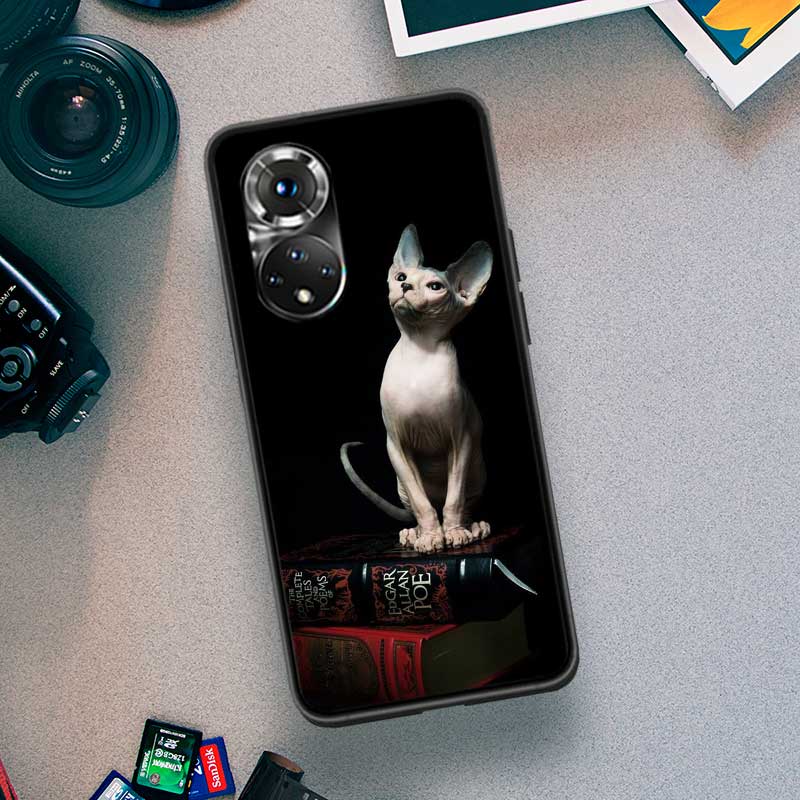 Lavaza Sphynx Sphinx Katze Telefon Fall Für Huawei P Smart 2021 Y5 Y6 Y7 Y9 Ehre 50 20 Pro 10 10I 9 9X Y9S 8 8A 8X 8S 7S Abdeckung