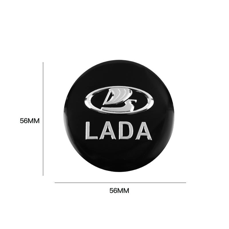 4 Pezzi Coprimozzo Centrale Ruota Auto Coprimozzo Cerchione Adesivi Accessori Per Lada 2107 Samara Largus Vesta Priora Niva Granta Kalina 2106