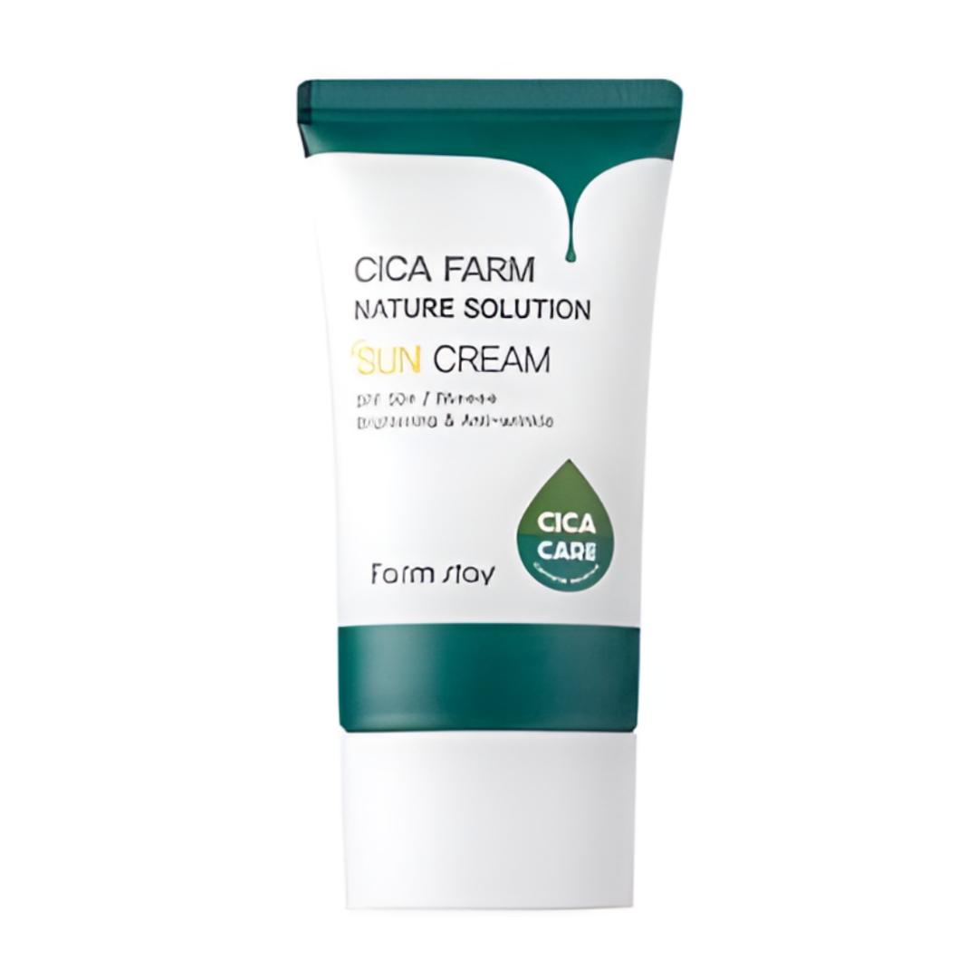 

Farmstay Солнцезащитный крем Cica Farm Nature Solution SPF 50+/PA++++ 50 г 50g X 1PCS