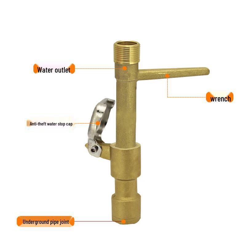 Brass Quick Connect Water Valve Stem