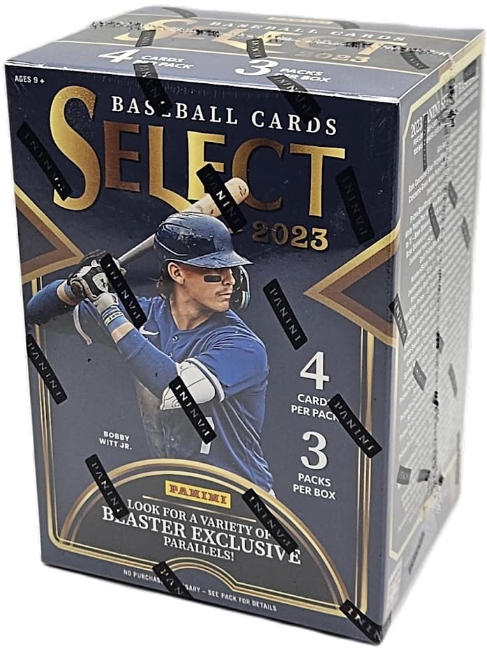 

Карточка бейсбольной коллекционной коллекции Panini Select 2023 года в коробке Blaster
