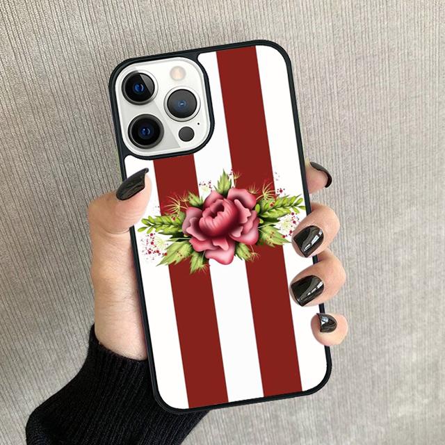 Latvia Flag Phone Case For iPhone 17 Air 16 15 14 plus 12 13 Pro max Soft Bumper Shell Cover coque