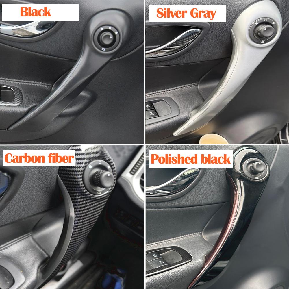 For Renault KOLEOS I Interior Car Front Left Right Door Handle Outer Cover Panel Trim Replacement 2008-2016 80945JY50A 80945JY20