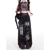 Pantaloni di Jeans Larghi Pigri Rilassati Stile Americano Ragazza Piccante Femminili Punk Retro Lavati alla Moda Versatili Pantaloni Casual