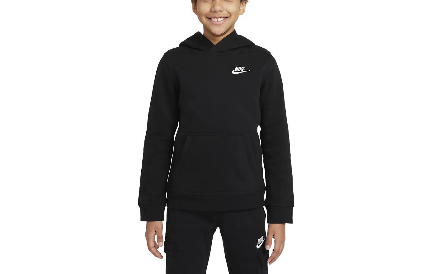 Nike Kids Sweatshirts Hooded Moderate BV3757-011 XL