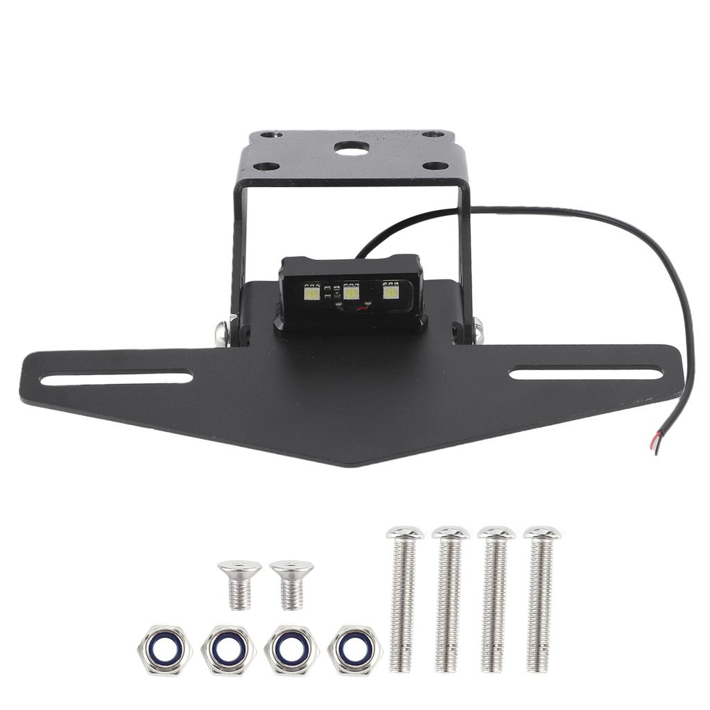 Držák SPZ na motorku Blatník Eliminující světlo WLED Vhodné za 125 250 390 17?21