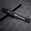 Aluminum Metal Car Tire Valve Cover Car Badge Nylon Keychain Accessorie For Hyundai Accent Azera Elantra I20 I30 Kona Solaris TT31