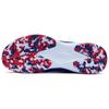 New LiNing Anti Slip And Wear Resistant Breathable Low Top Badminton Shoes Unisex Blue Red AYTU025-4