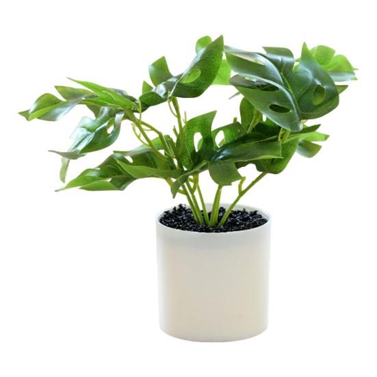 Artificial Plant Bonsai Unfading Decorate Exquisite Details Exquisite Small Tree Simulation Pot Plant for Home