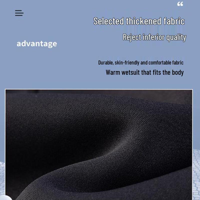 WMD AND H.SPORTS Men's 5mm Front-Zip Wetsuit