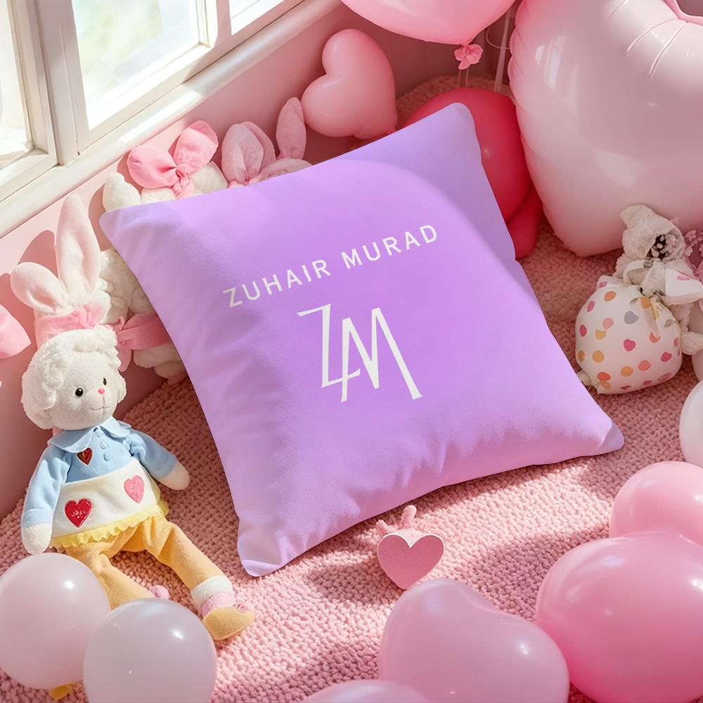 Z Zuhair M Murad Известный дизайнер Чехол на подушку с принтом Наволочка для гостиной Подушка чехол для дивана и Декор спальни 12x12Inch