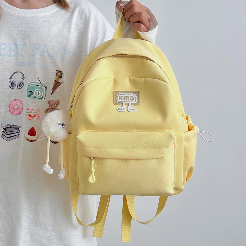 versatile simple primary school students lightweight backpack junior high school students female trumpet travel research travel