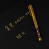 Dual-Tip Gold & Silver Paint Marker: Soft & Hard Tips, Waterproof, Colorfast for DIY & Invitations.