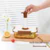 Gaotaibai 640ml Glass Food Storage Bowl & Vacuum Pump Set