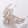 New Luxury Bridal Crown Royal Rhinestone Wedding Hair Accessories Wedding Headwear Direct Supply