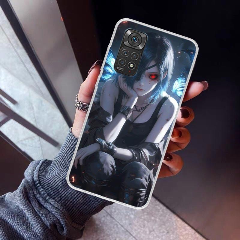 G-Ghoul Tokyo Touka Kirishima Phone Case For Xiaomi Redmi Note 10 11 12 13 14 15 Pro Plus 11S 12S 14S 11T 11E 10S Soft TPU Back