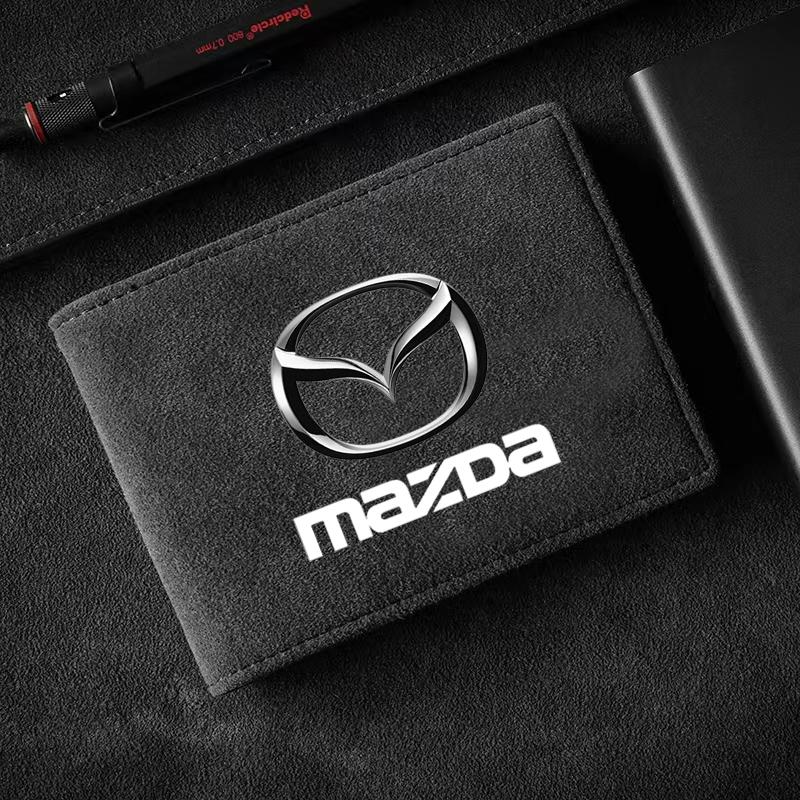 PU Leather Credit Card Case Car Driving Documents Protective Case For Mazda 3 6 CX5 2 CX3 CX9 MX5 RX8 Axela Demio MS CX5 2 Axela Demio Atenza GJI GH