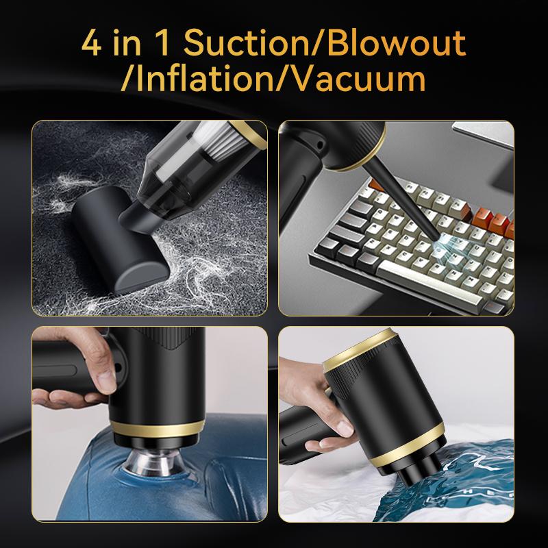 Car Vacuum Cleaner Wireless Multi-Functional Handheld Portable Car Vacuum Cleaner Rechargeable High Power Cleaner Duster