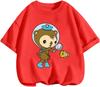 Cute Printed T Shirt Octonauts New Summer Style Breathable Leisure Tops For Boys And Girls Children Daily Wear