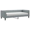 VidaXL Daybed with Mattress Light Grey 80x200 Cm Fabric 3196555