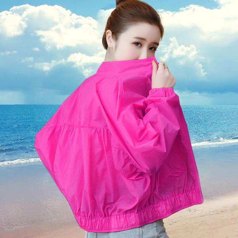 

Женский кардиган рубашка летняя тонкая женская блузка одежда для защиты от солнца женская блузка женская одежда для защиты от солнца женская короткая куртка топ S красный