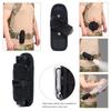 Tactical Flashlight Pouch Belt Torch Bag Durable Hunting Lighting Accessory Survival Kits 360 Degree Holster Rotary Torch Case